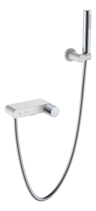 Смеситель для ванны white touch chrome, Boheme Stick - 123-WCR.2