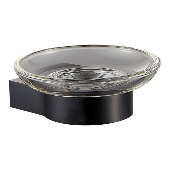 Мыльница с держателем, Wonzon &amp; Woghand Carbon, WW-7722 цвет: черный