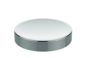 Настольная мыльница круглая chrome, Boheme - 10963-CR