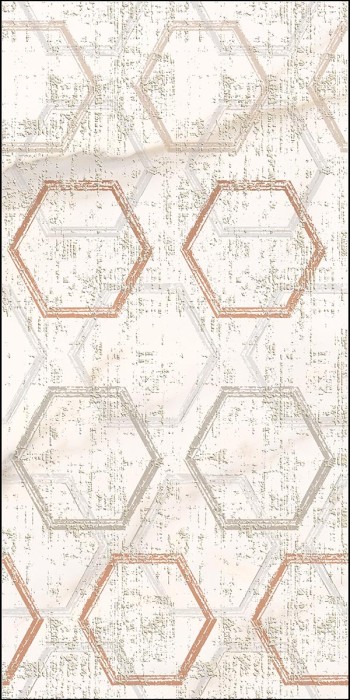 Декоративная плитка hexagone 31.5x63 AZORI Apulia oro арт. 589002003