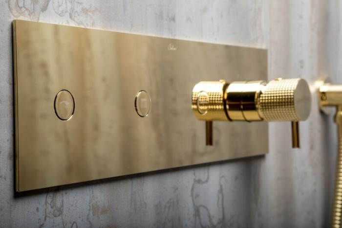 Душевая система, золото, FUSION Boheme 130-G