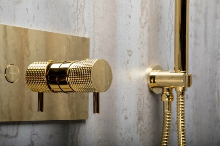 Душевая система, золото, FUSION Boheme 130-G