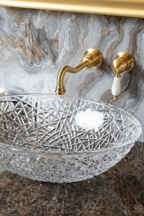 Смеситель для раковины, бронза, Medici Boheme 307