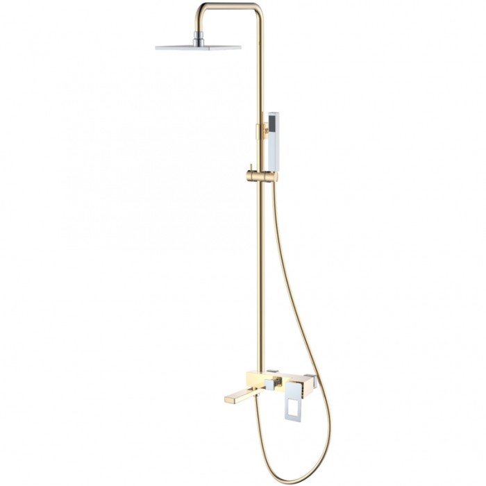 Стойка для душа GoldChrome Q Boheme 148-GCR