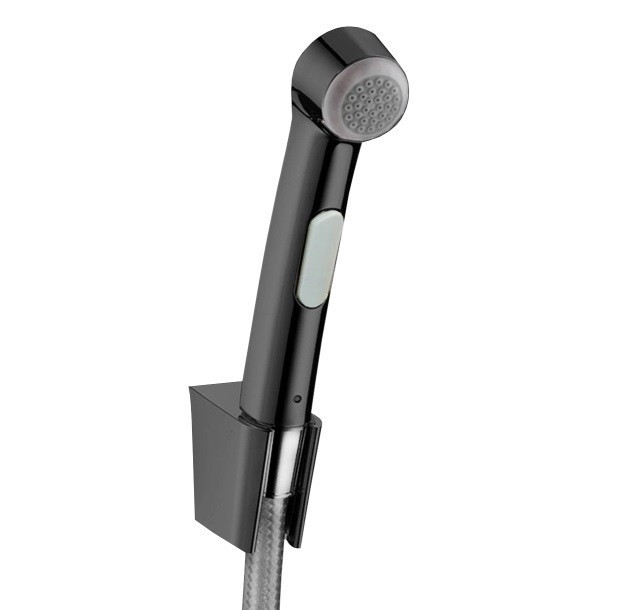 Гигиенический душ с держателем и шлангом 125см Hansgrohe, хром арт. 32129340