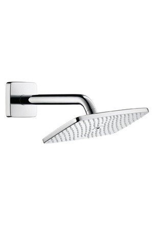 Верхний душ с настенным кронштейном Raindance E Hansgrohe, хром арт. 27370000