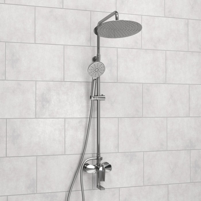 Душевая система со смесителем WasserKRAFT арт. A166.116.127.087.CH