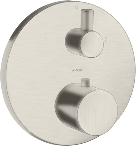 Термостат для душа Uno Axor, сталь арт. 38720800