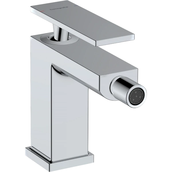 Смеситель для биде со сливным гарнитуром, Hansgrohe Tecturis E, хром арт. 73200000