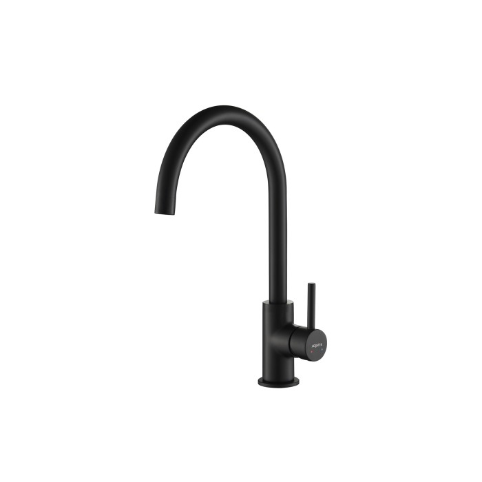 Смеситель для кухни, Aquatek Европа, черный арт. AQ1382MB