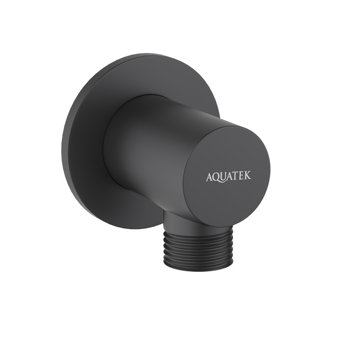Шланговое подсоединение, Aquatek, черный арт. AQ2456MB