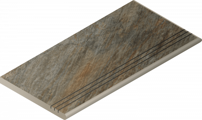 Ступень дарк закругленная грип правая 30x60 Italon Манетик X2 арт. 620040000026