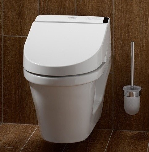 Электронный подвесной унитаз с функцией биде, Washlet CF TOTO, CW132Y+TCF6530G цвет: белый
