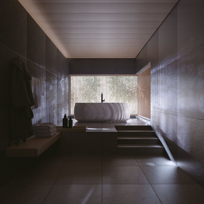 Ванна из искусственного камня TOTO Flotation PJY1744 170х83см отдельностоящая, с ручками, цвет белый