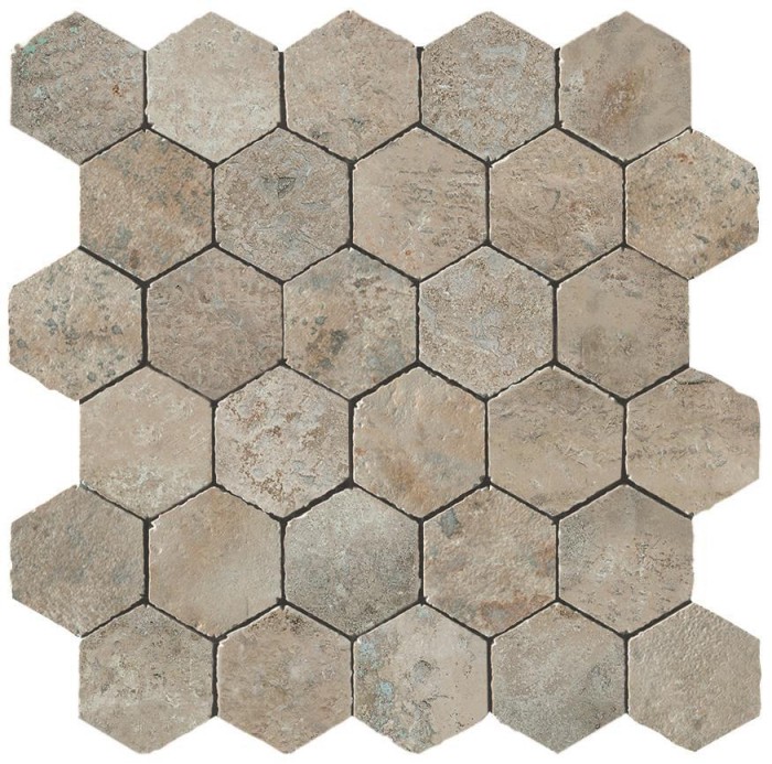 Плитка cendre honeycomb tumbled ATLAS CONCORDE italy Aix арт. A0UC