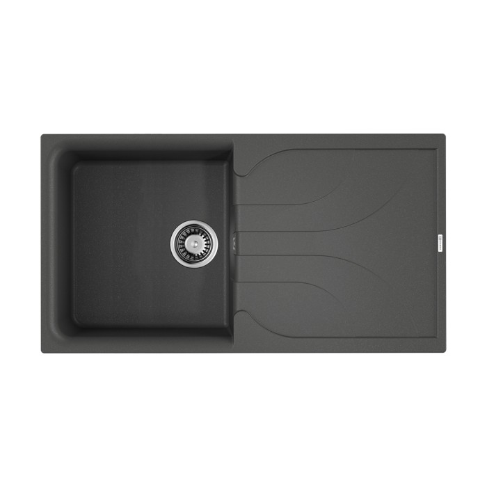 Кухонная мойка Omoikiri Yasugata 100-PL Tetogranit, цвет платина арт. 4993851