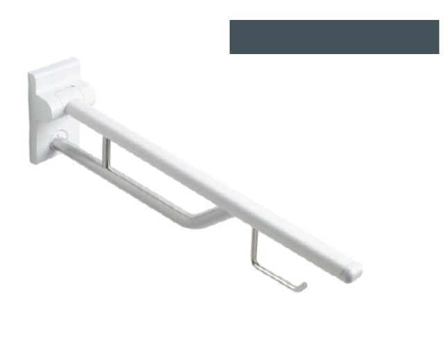 Поручень для ванной Omnia, 109x700x194мм, Olympia ceramica Omnia, графит арт. G19JCS12DD
