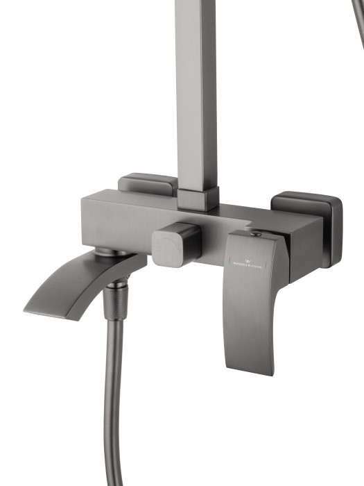Душевая система, Wonzon & Woghand Fit, WW-88739009-BGM цвет: графит