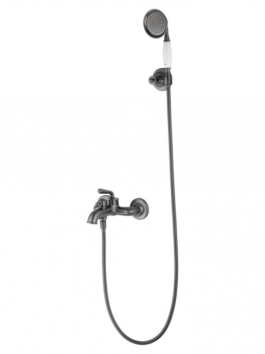 Смеситель для ванны с душем, Wonzon &amp; Woghand Steam, WW-88639008-BGM цвет: графит