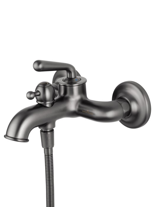 Смеситель для ванны с душем, Wonzon & Woghand Steam, WW-88639008-BGM цвет: графит