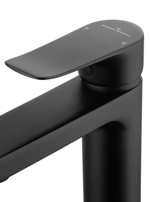 Смеситель для раковины, Wonzon & Woghand, WW-A40222-MB цвет: черный