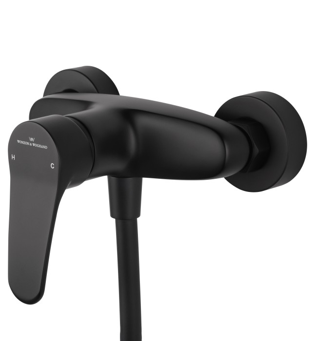 Смеситель для душа, Wonzon & Woghand Alfa, WW-AE3102-MB цвет: черный