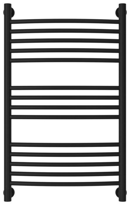 Сунержа Водяной полотенцесушитель 800x500, Богема+ выгнутая, 31-0221-8050 цвет: матовый чёрный