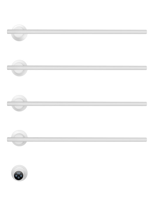 Полотенцесушитель электрический встраиваемый, Wonzon & Woghand Dortmund, WW-A364-MW цвет: белый