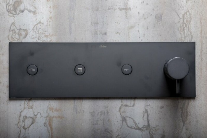 Душевая система, черный, FUSION Boheme 130-B