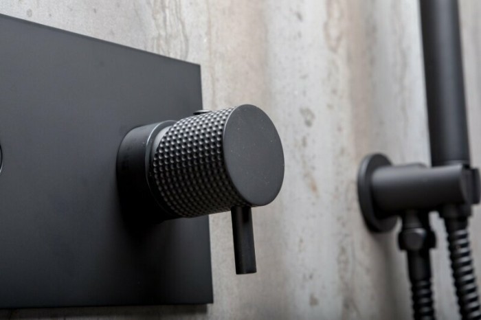 Душевая система, черный, FUSION Boheme 130-B