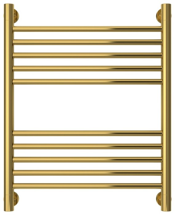 Сунержа Водяной полотенцесушитель 600x500, Богема+ прямая, 03-0220-6050 цвет: золото