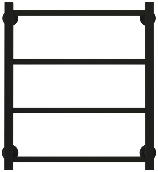 Стилье Водяной полотенцесушитель 600x500, Версия-КН, 31640-6050 цвет: матовый чёрный