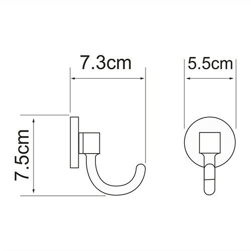 Крючок WasserKRAFT Rhein K-6200 арт. K-6223