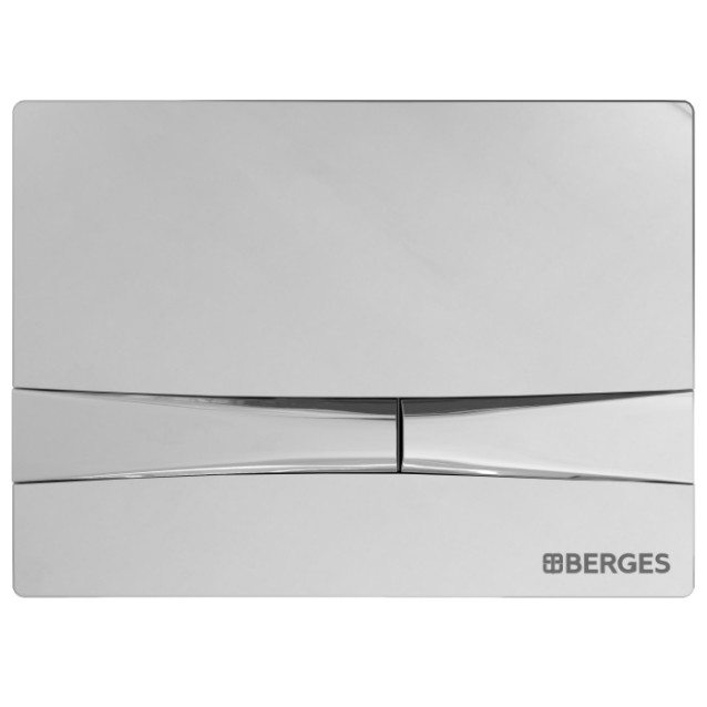 Кнопка смыва Berges Novum F3 040053RED, розовое золото