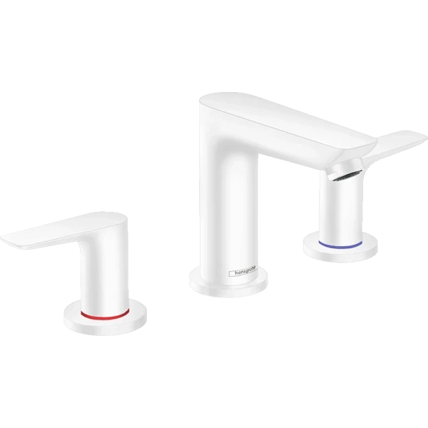 Смеситель для раковины, Hansgrohe Talis E, белый арт. 71733700