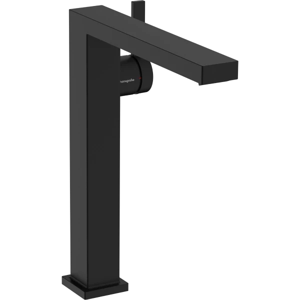 Смеситель для раковины Fine CoolStart, EcoSmart+, с донным клапаном Push-Open, Hansgrohe Tecturis E, чёрный арт. 73070670
