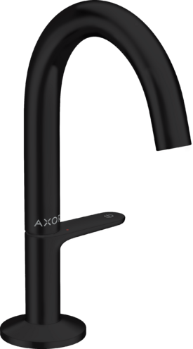 Смеситель для раковины One Axor, матовый черный арт. 48010670