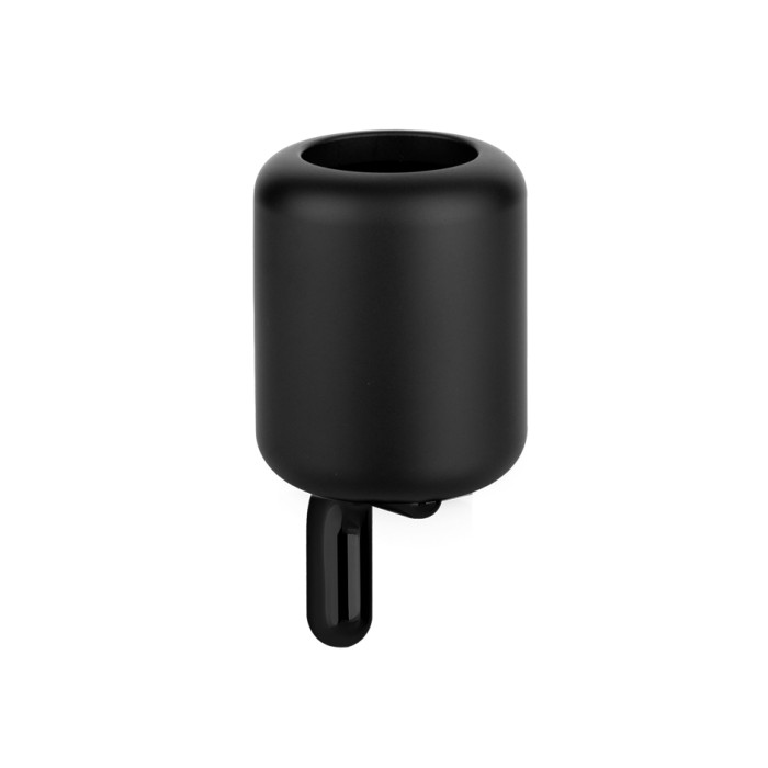 Стакан для зубных щеток подвесной, Gessi Goccia, черный арт. 38008#099