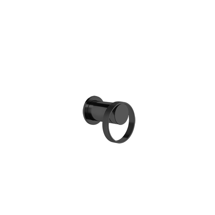 Встраиваемый однорычажный смеситель на 1 выход, Gessi Anello, black metal pvd арт. 63361#706