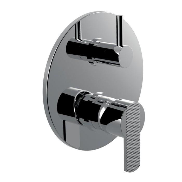 Однорычажный встроенный смеситель для душа с дивертером на 3 выхода, Giulini Surf deluxe, хром арт. 5813DL