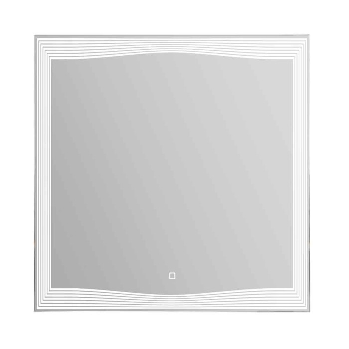 Зеркало 70x70, квадратное, с встроенным светильником и сенсорным выключателем, BelBagno арт. SPC-LNS-700-700-LED-TCH