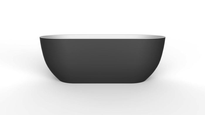 Акриловая ванна 150x80, отдельностоящая, овальная, BelBagno, белая арт. BB70-1500-800-W/NM