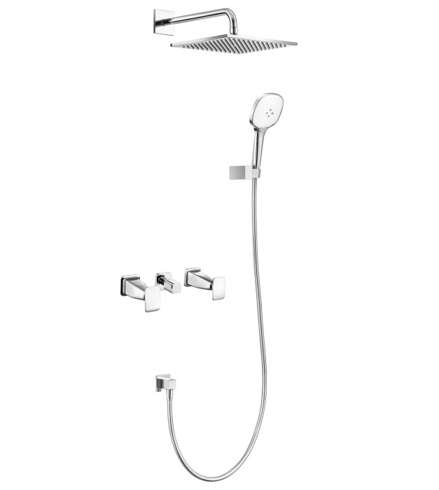 Душевая система встраиваемая, Wonzon &amp; Woghand Shakespeare, WW-654701-CR цвет: хром