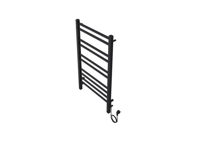 Полотенцесушитель водяной 500х900 Aquatek Поларис, черный муар арт. AQ EL KO1090BL