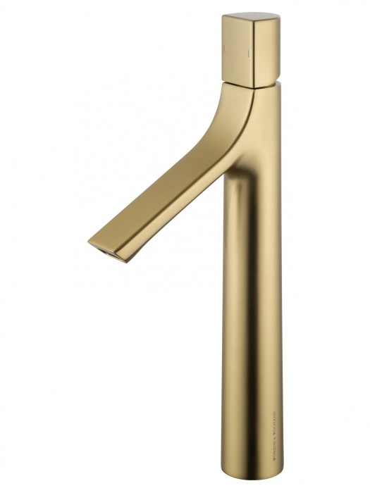 Смеситель для раковины высокий, Wonzon &amp; Woghand The one, WW-H1011-BG цвет: золото