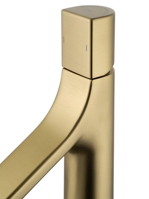 Смеситель для раковины высокий, Wonzon & Woghand The one, WW-H1011-BG цвет: золото