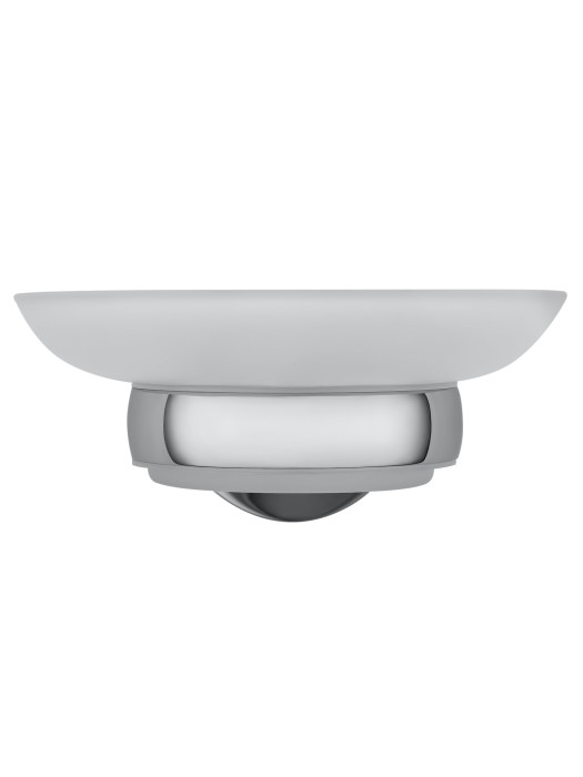 Мыльница с держателем, Wonzon & Woghand Easy, WW-8122 цвет: хром