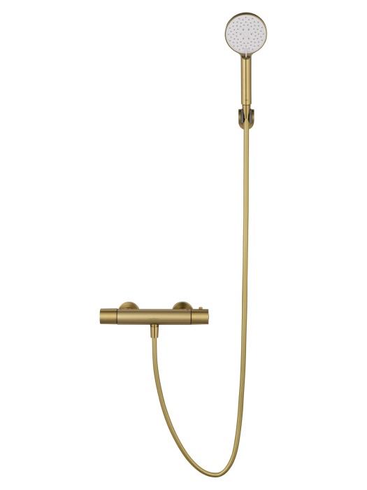 Смеситель для душа с термостатом, Wonzon & Woghand Inn, WW-B2029-A-BG цвет: золото