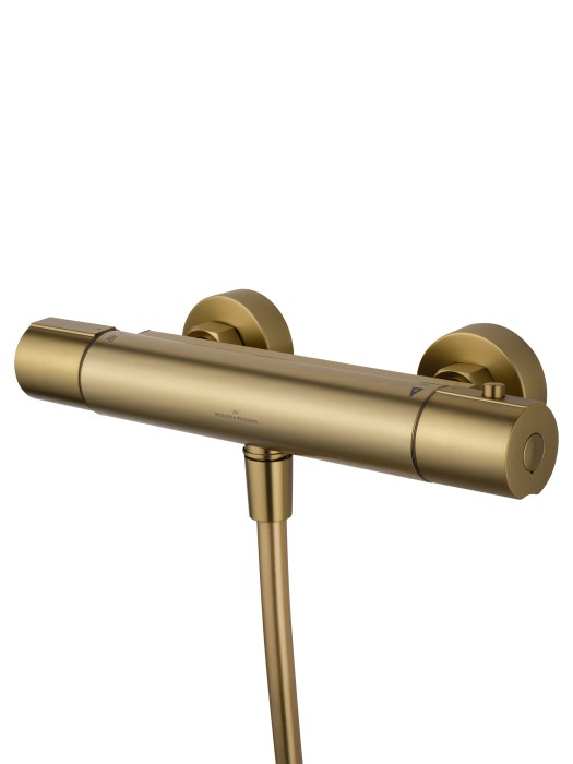 Смеситель для душа с термостатом, Wonzon & Woghand Inn, WW-B2029-A-BG цвет: золото