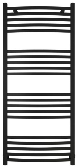 Сунержа Водяной полотенцесушитель 1200x500, Аркус, 31-0251-1250 цвет: матовый чёрный
